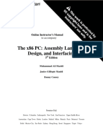 The x86 PC - Assembly Language, Design, and Interfacing 5 TH Edition