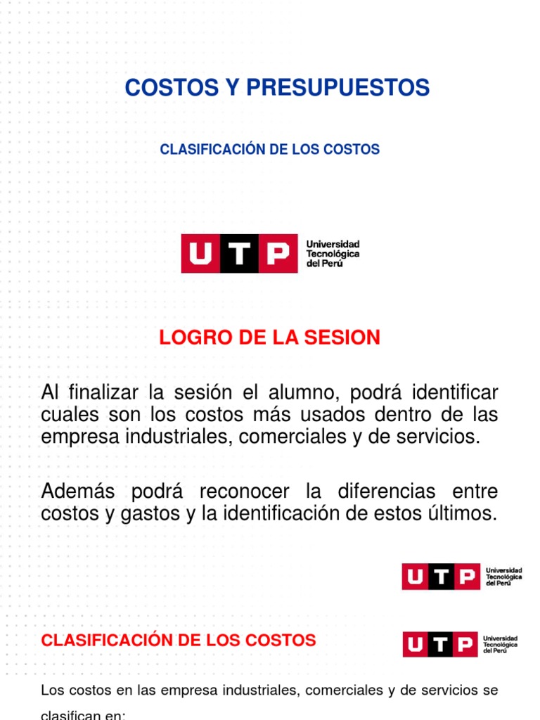 Clasificación de Costos Empresariales | PDF | Costo | Salario