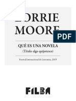 Lorrie Moore - Qué es una novela.pdf