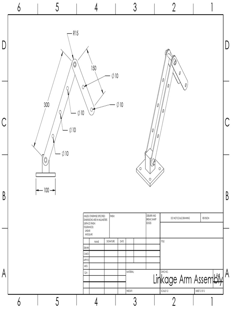 Linkage Arm Assembly Specifications | PDF | Teaching Mathematics | Nature