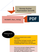 Konsep Asuhan Keperawatan Gerontik