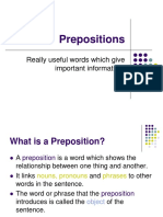  Prepositions 1