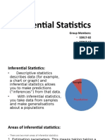 Inferential Statistics: Group Members