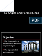 3.2 Angles and Parallel Lines