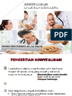 Hospitalisasi Pada Anak & Keluarga