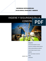 Trabajo 3-Plan de Seguridad y Salud en La Construcción de Obras Verticales PDF