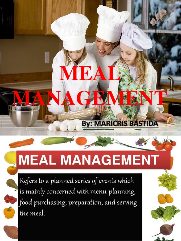 Meal Management: By: Maricris Bastida | PDF | Menu | Meal