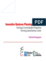 innovative business plan overview