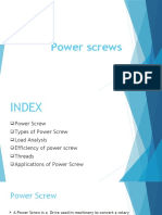Power Screws: PPT Designed by Rahul Kumar Lakshkar 0808ME181045