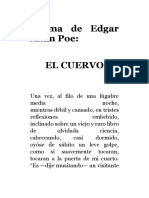 Poema de Edgar Allan Poe EL CUERVO