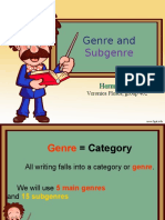 Genre and Subgenre