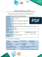 Guía de Ruta y Avance de Ruta para La Realimentación - Fase 1. Diagnóstico Solidario-2