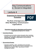 Lecture 4 Advertising Agencies