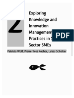 Exploring Knowledge and Innovation Management Practices in Service Sector Smes