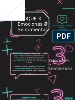 Bloque 3 Emociones y Sentimientos