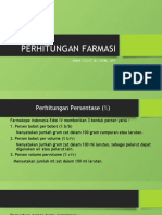 Perhitungan Farmasi