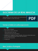 Exposición Sobre La Doctrina de La Real Malicia