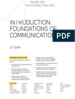 Foundations of Communication: Liz Tynan