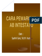 KN 510 Slide Cara Pewarisan Ab Intestato