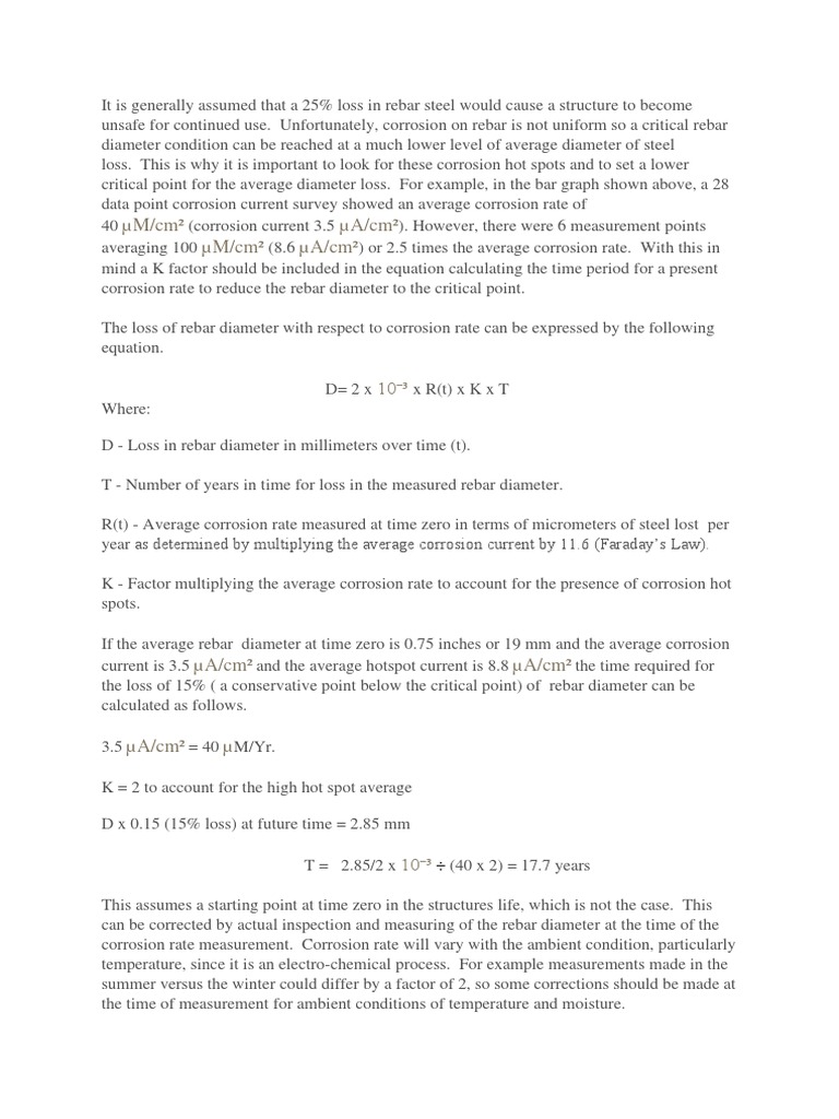 Time Calculation PDF PDF Corrosion Physical Chemistry
