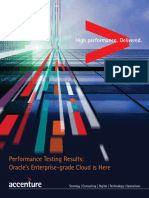 Performance Testing Results: Oracle's Enterprise-Grade Cloud Is Here