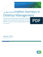 Trans Formative Journeys in Desktop Management