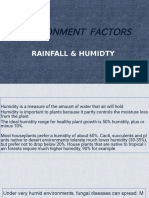 Envi. Fact - Rainfall & RH