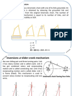 Inversions of a Slider-Crank Mechanism