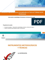 Instrumentos Metodológicos Pertinentes A La Intervención Social PDF