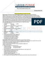 SBI-CLERK Mains Mri Reasoning