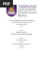 Faculty of Architecture, Planning and Surveying: Bachelor of Interior Architecture (Hons) Interior Architecture AP 247