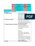 Daily Lesson Log/Plan Paarala N Grade Level Guro Learning Area