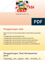 Klasifikasi Obat