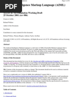 Download Artificial Intelligence Markup Language Version 101 by tempuserblah1 SN45945255 doc pdf