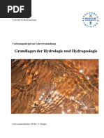 Hydrologie Hydrogeologie PDF