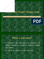 Product and Brand Management