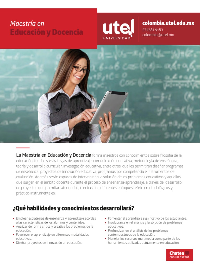Plan de Estudios MAestria en Educacion y Docencia | PDF | Plan de ...