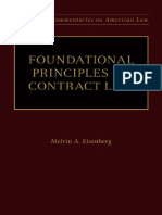 Melvin Aron Eisenberg - Foundational Principles of Contract Law-Oxford University Press, USA (2018) PDF