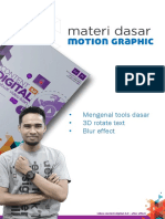 After Effect Learning-Materi Dasar PDF