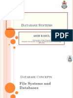 1 File Systems and Databases - Chapter 1-1