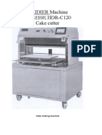 HDR Cake Slicer Instruction