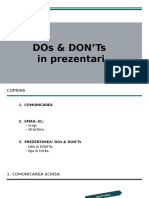 DOs&DONTs