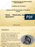 Medicatia Depresiei