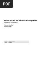 TechnicalReference CanNm Autosar 