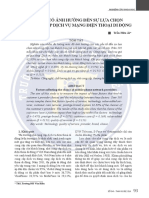 Các yếu tố ảnh hưởng đến sự lựa chọn nhà cung cấp dịch vụ mạng điện thoại di động PDF