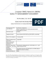 Omcl Annex 3 Qualification of Uv Visible Spectrophotometers