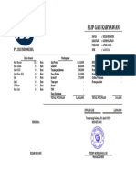 Slip Gaji Karyawan: Pt. Iss Indonesia