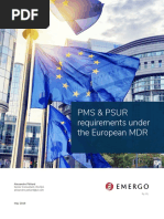 EU PMS PSUR Requirements MDR PDF