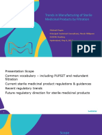 Merck Trends in Manufacturing of Sterile Medicinal Products by Filtration