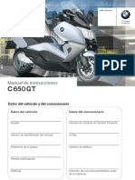 Manual BMW C650GT - 2014 PDF